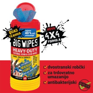 Čistilne vlažne krpe Big Wipes - Heavy Duty