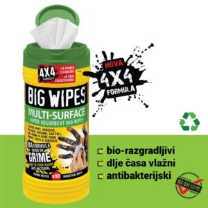 Čistilne vlažne krpe Big Wipes - Multi Surface